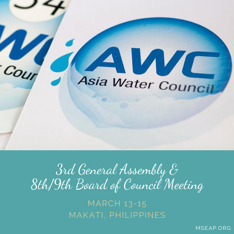 3rd General Assembly of the Asian Water Council