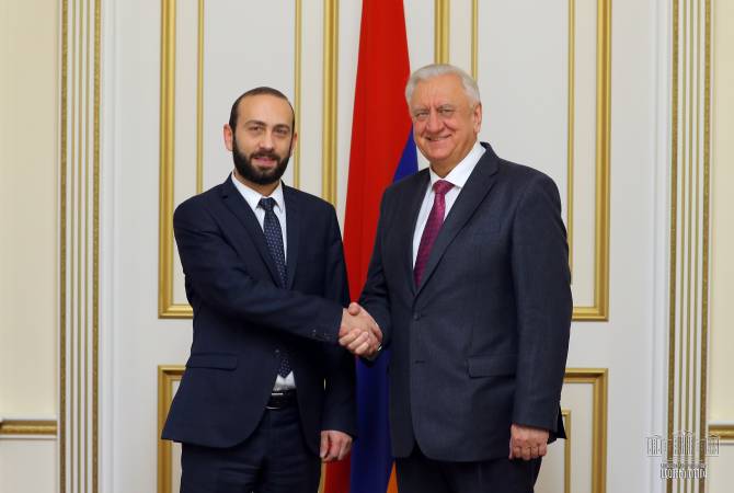 [Feb 10] EEC Chairman meets with Armenian Speaker