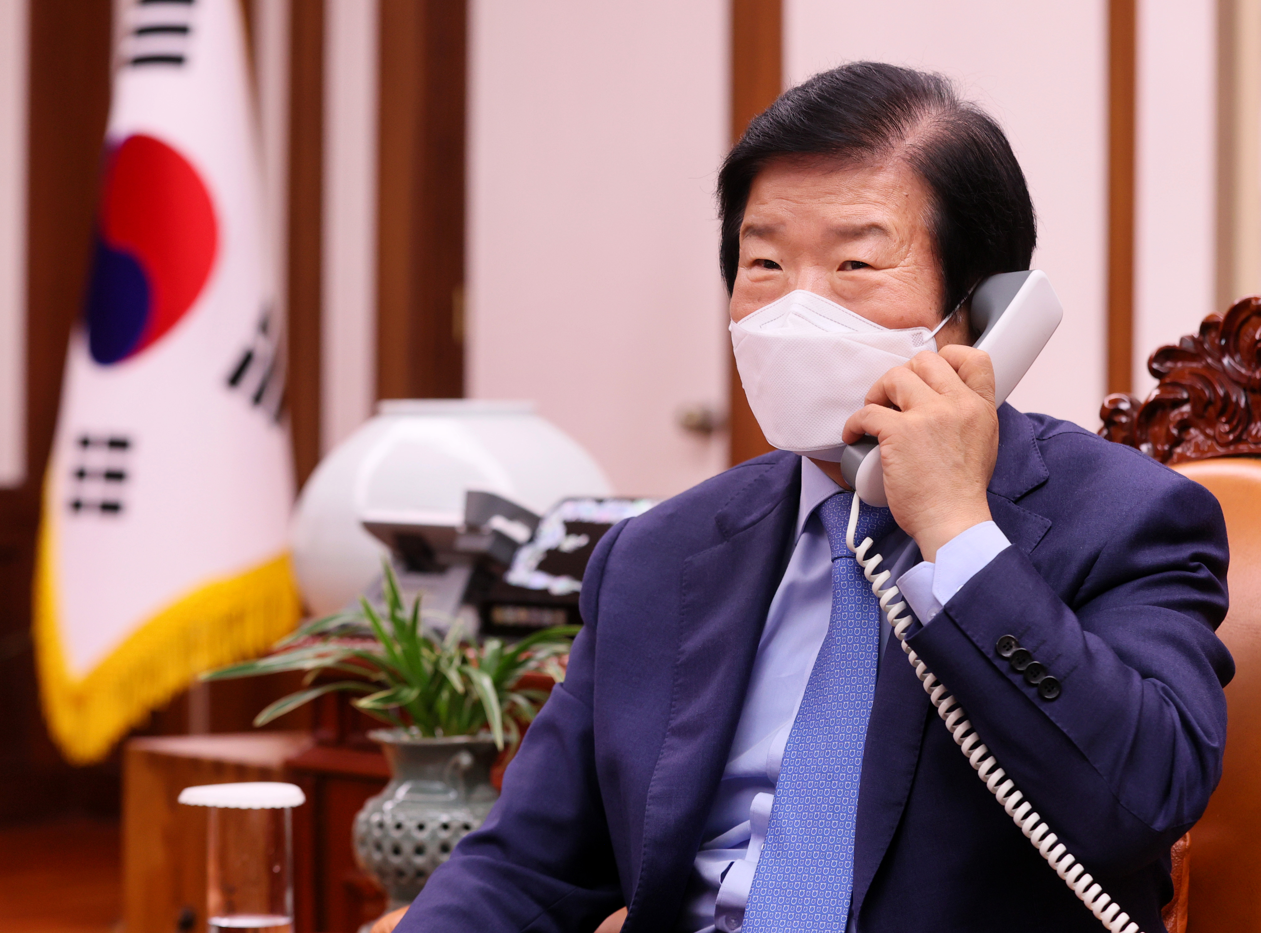 [Dec 28] ROK Speaker Park Byeong-seug talks with Chairman Vyacheslav Volodin of Russian State Duma