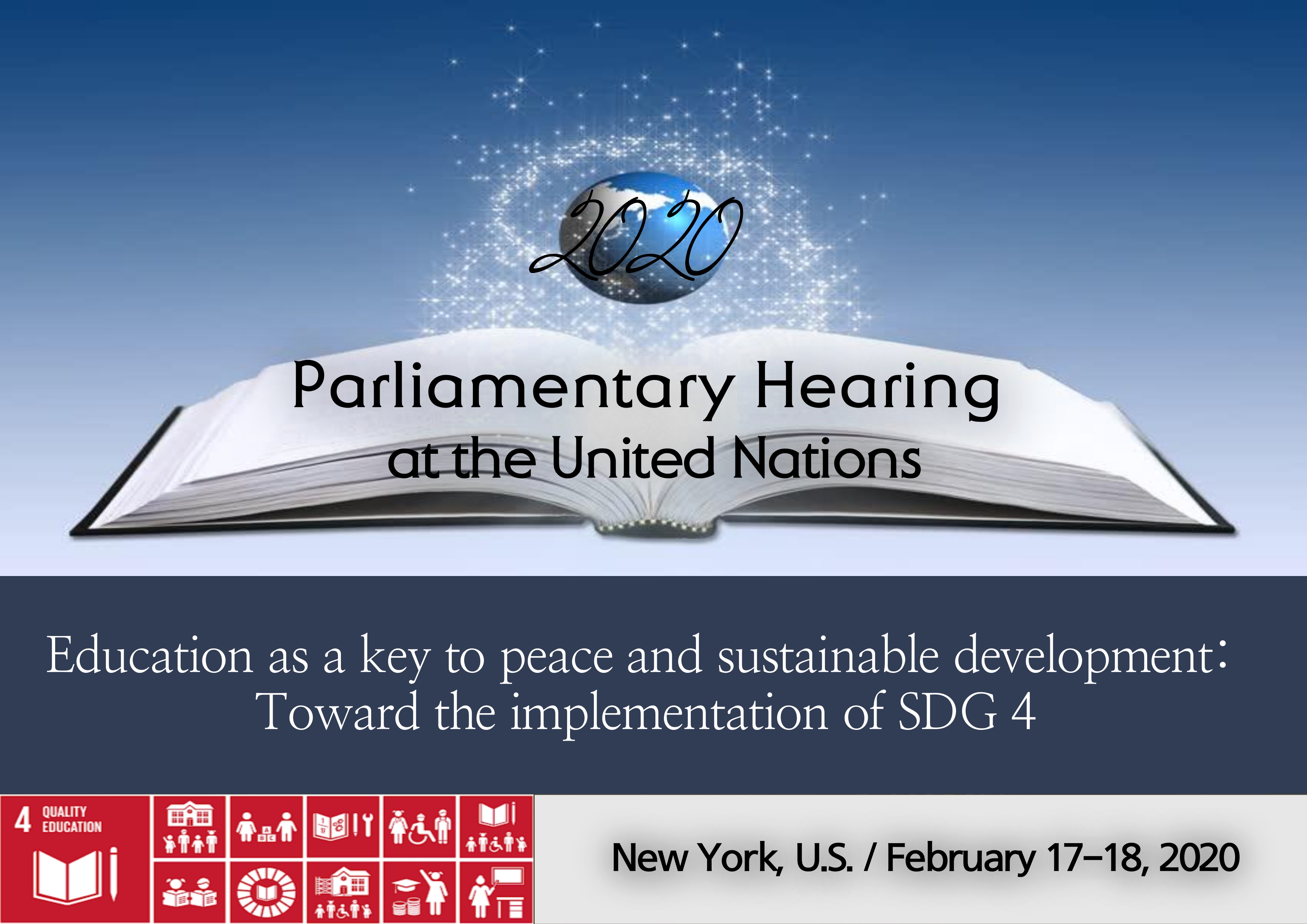 The 74th Annual Parliamentary Hearing at the UN
