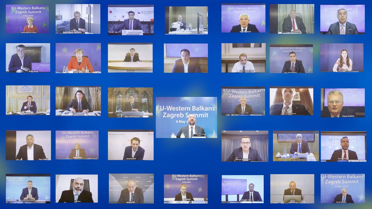 [May 8] EU-Western Balkans Zagreb Summit held via video-conference