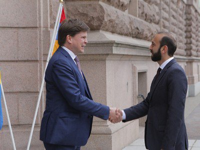 [Jun 14] Armenian Speaker meets Sweden's Speaker, Shanghai Cooperation Organization Summit in Bishkek, Kyrgyzstan