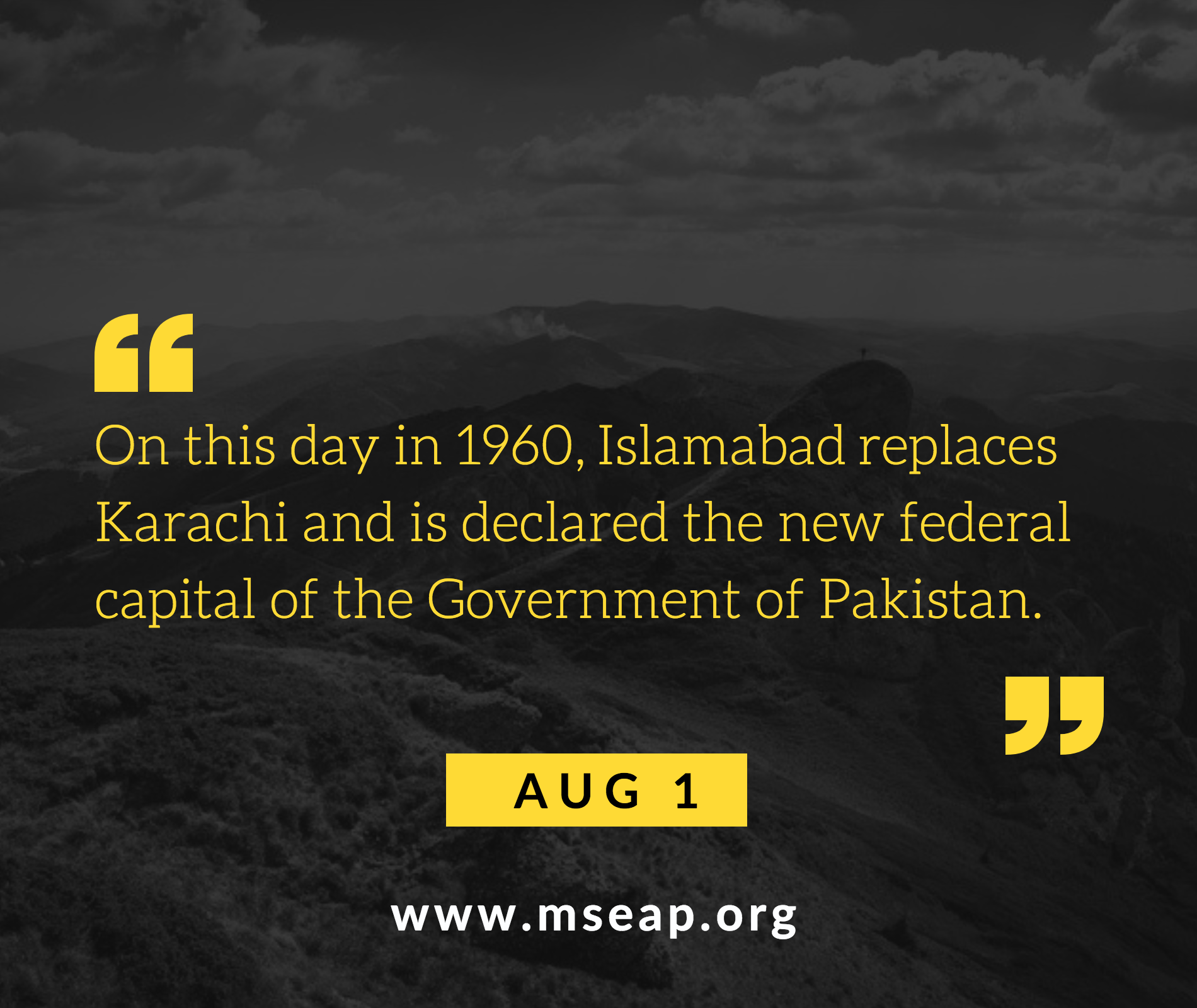 [Today in history] Aug 1