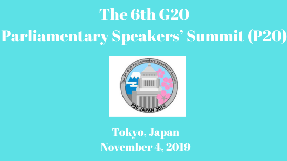 The 6th G20 Parliamentary Speakers’ Summit (P20)