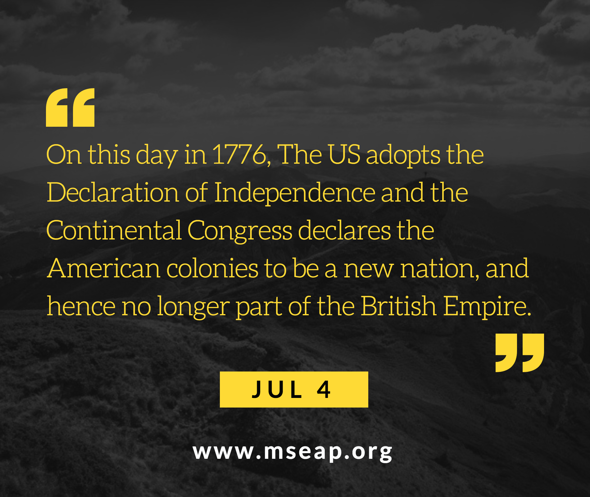 [Today in history] July 4