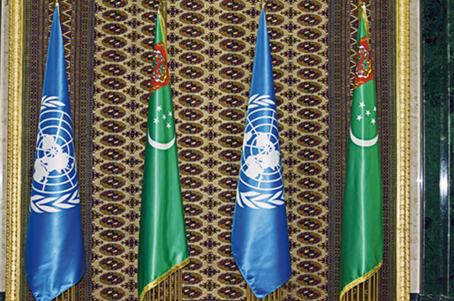 [Jan 16] Turkmenistan and UN organizations hold meetings on multiple agendas
